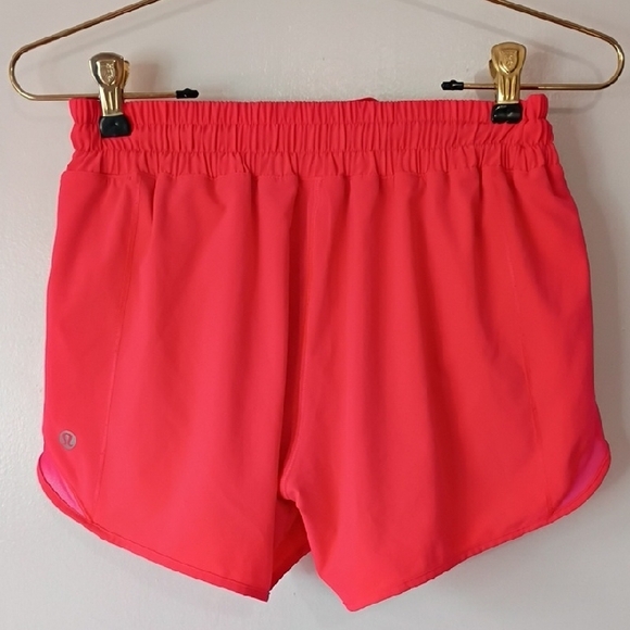 Lululemon Shorts Women's Pink Shorts Size 4 Hotty Hot Pink - Picture 8 of 11